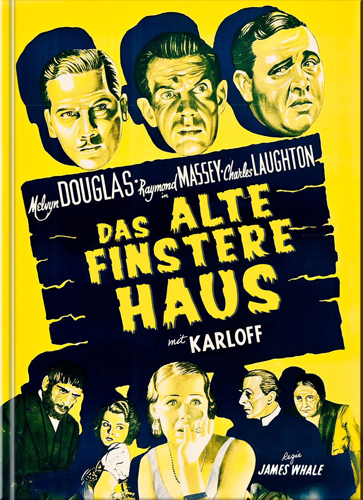 Das Alte finstere Haus (1932) (s/w) (4K UHD+Blu-Ray) - Cover B - Mediabook - Limited 88 Edition