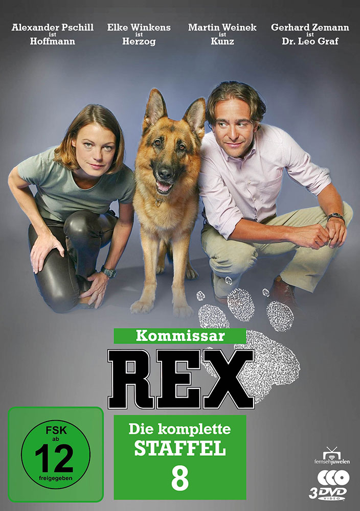 Kommissar Rex - 8. Staffel (3DVD) Kommissar Rex - 8. Staffel (3DVD)