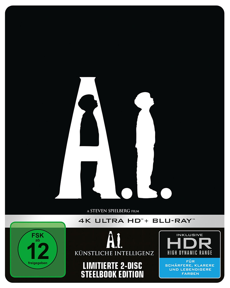 A.I. - Künstliche Intelligenz (4K UHD+Blu-Ray) - Limited SteelBook Edition