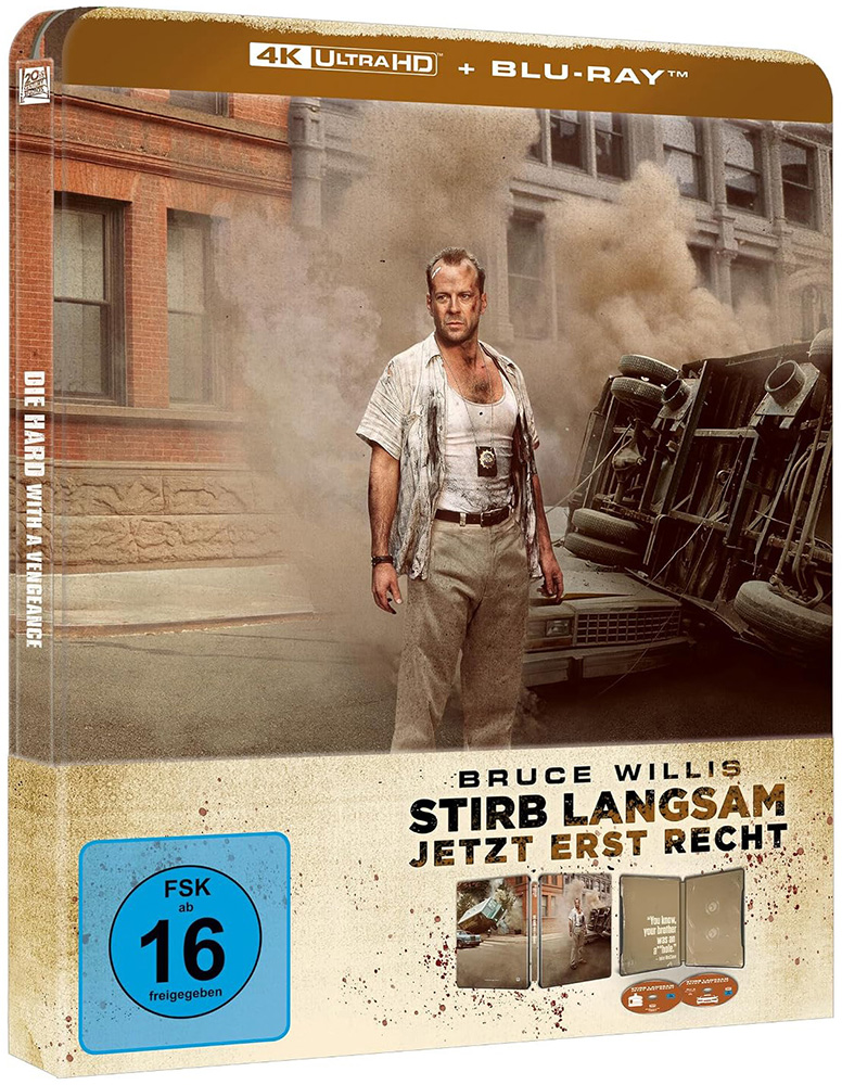 Stirb langsam 3 - Jetzt erst recht (4K UHD+Blu-Ray) - Limited SteelBook Edition