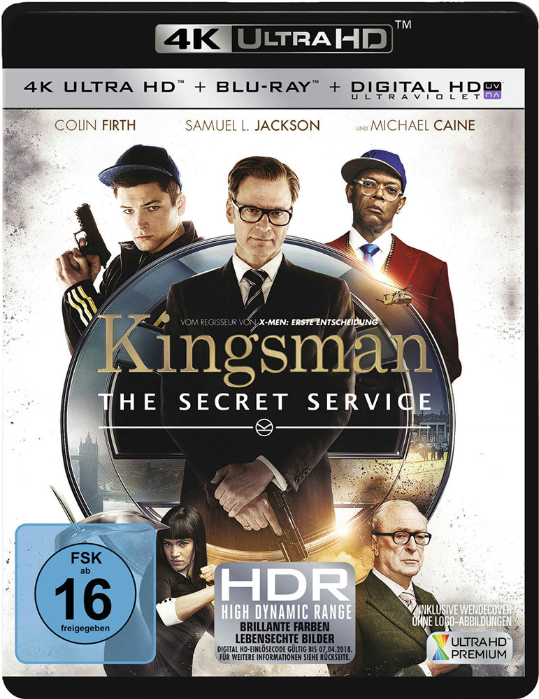 Kingsman - The Secret Service (4K UHD+Blu-Ray)