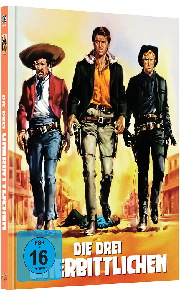 Die drei Unerbittlichen - Cover C - Mediabook (Blu-Ray+DVD) - Limited Edition