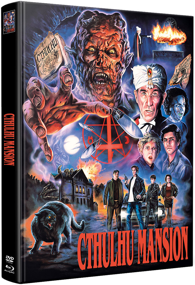 Cthulhu Mansion - Mediabook (Wattiert) (Blu-Ray) (3Discs) - Limited 333 Edition Cthulhu Mansion - Mediabook (Wattiert) (Blu-Ray) (3Discs) - Limited 333 Edition