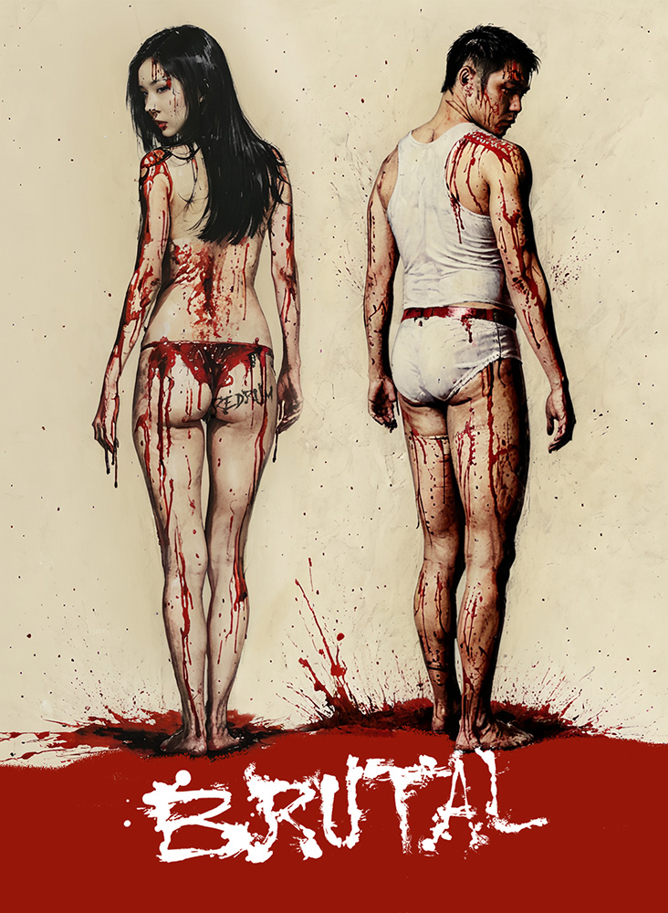Brutal - Cover B - Mediabook (Blu-Ray+DVD) - Limited 500 Edition