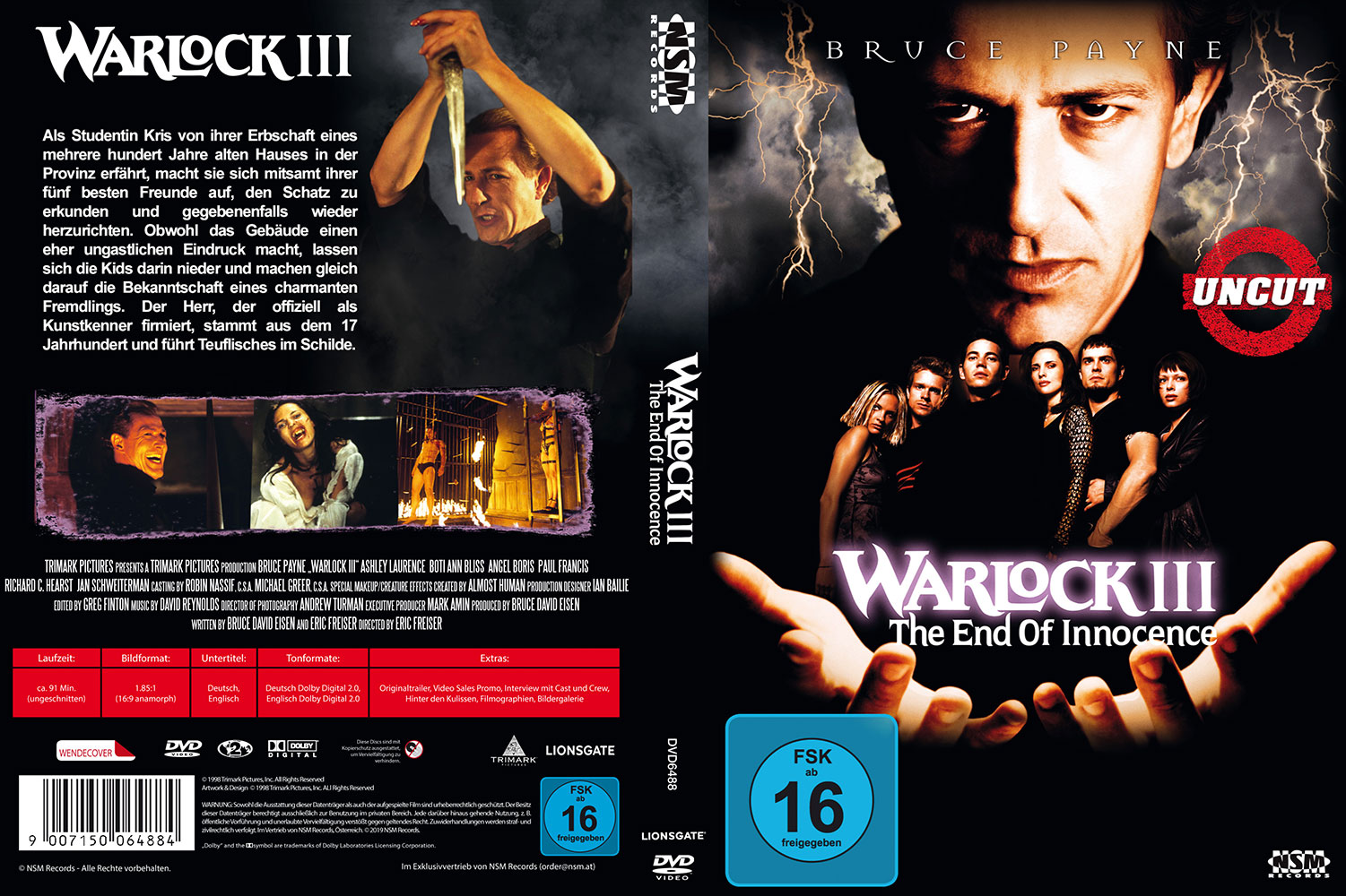 Warlock 3 - Das Geisterschloss - Uncut Warlock 3 - Das Geisterschloss - Uncut