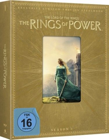 Der Herr der Ringe: Die Ringe der Macht - Staffel 1 (4K UHD) (4Discs) - SteelBook - Limited Edition