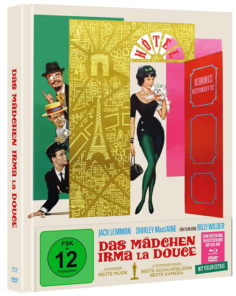 Das Mädchen Irma La Douce (Blu-Ray+DVD) - Mediabook - Limited Edition