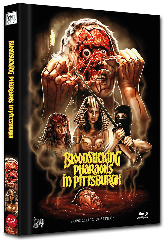 Bloodsucking Pharaohs In Pittsburgh - Cover B - Mediabook (Blu-Ray+DVD) - Limited 444 Edition