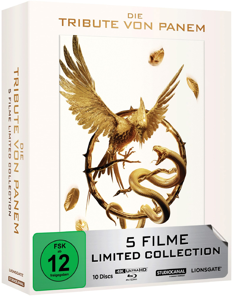 Die Tribute von Panem - 5 Filme Limited Collection (4K UHD+Blu-ray) (10Discs)