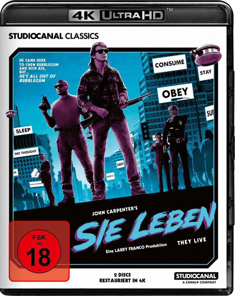 Sie leben! (4K-UHD+Blu-ray)