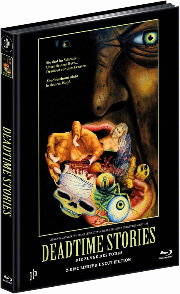 Deadtime Stories - Die Zunge des Todes - Cover B - Mediabook (Blu-Ray+DVD) - Limited 333 Edition