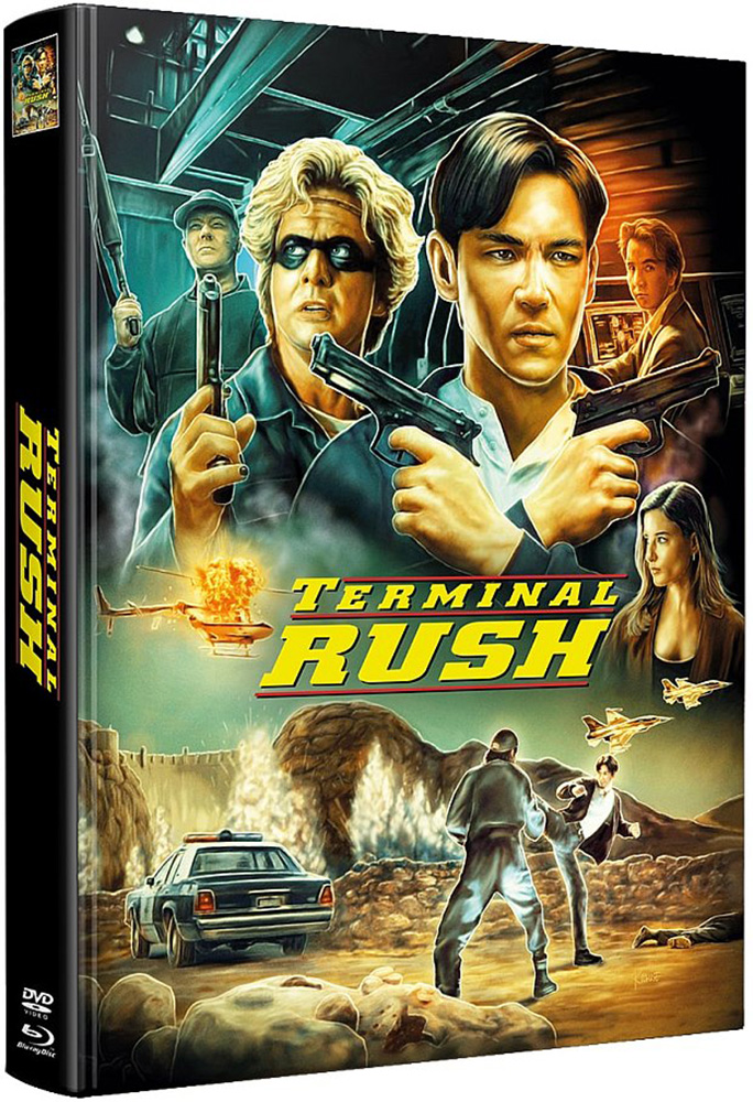 Terminal Rush (Blu-Ray+DVD) - Mediabook (Wattiert) - Limited 199 Edition Terminal Rush (Blu-Ray+DVD) - Mediabook (Wattiert) - Limited 199 Edition