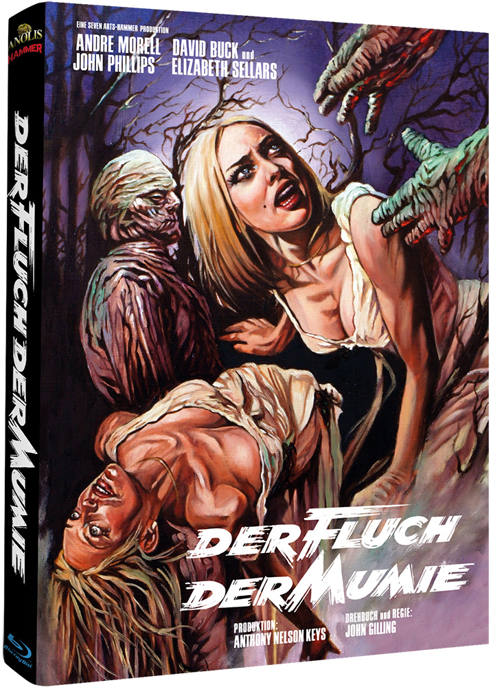 Der Fluch der Mumie (Blu-Ray) - Cover B - Mediabook - Limited 299 Edition