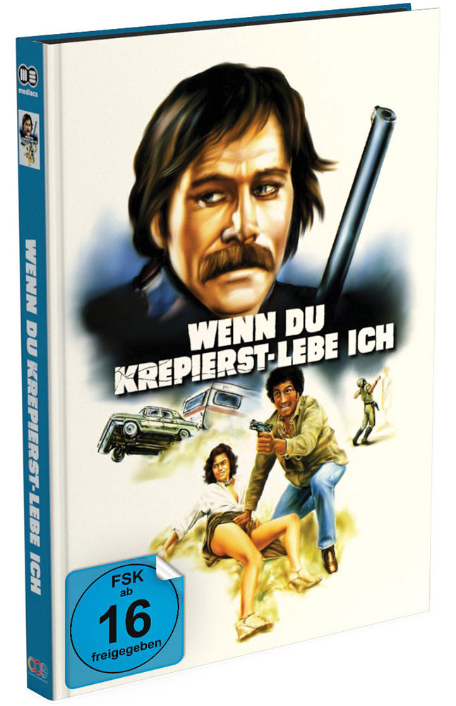 Wenn Du krepierst - lebe ich! - Cover C - Mediabook (Blu-Ray+DVD) - Limited Edition Wenn Du krepierst - lebe ich! - Cover C - Mediabook (Blu-Ray+DVD) - Limited Edition