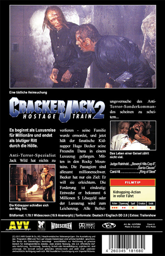 Crackerjack 2 - Cover A - große Hartbox - Limited 99 Edition - Uncut