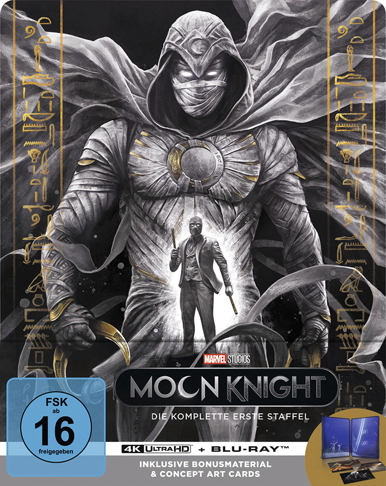 Moon Knight - Staffel 1 (4K UHD+Blu-Ray) (4Discs) - Limited Steelbook Edition Moon Knight - Staffel 1 (4K UHD+Blu-Ray) (4Discs) - Limited Steelbook Edition