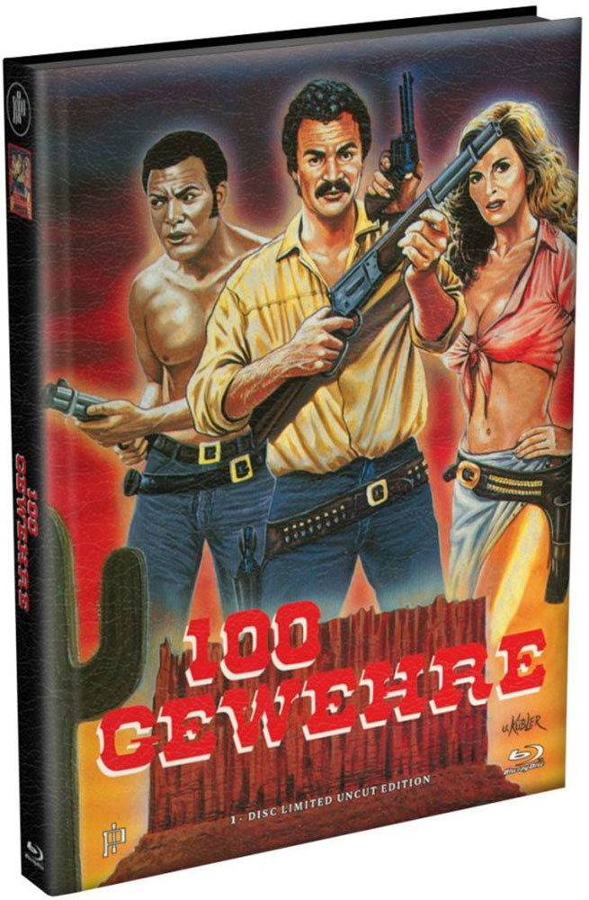 100 Gewehre (Blu-Ray) - Mediabook (Wattiert) - Limited 149 Edition