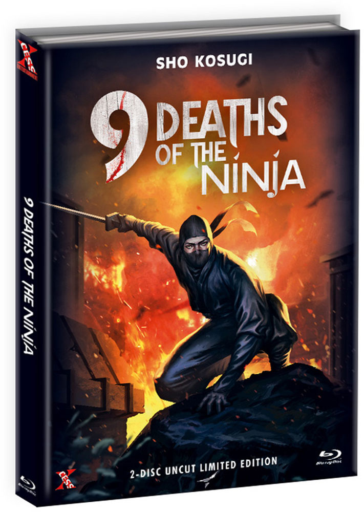 9 Deaths of the Ninja (Die 9 Leben der Ninja) (Blu-Ray+DVD) - Cover C - Mediabook - Limited 222 Edition