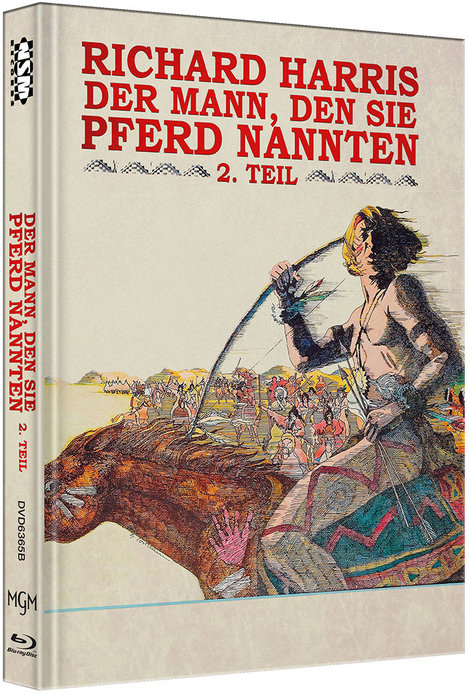 Der Mann, den sie Pferd nannten - 2. Teil (Blu-Ray+DVD) - Cover B - Mediabook - Limited 66 Edition Der Mann, den sie Pferd nannten - 2. Teil (Blu-Ray+DVD) - Cover B - Mediabook - Limited 66 Edition