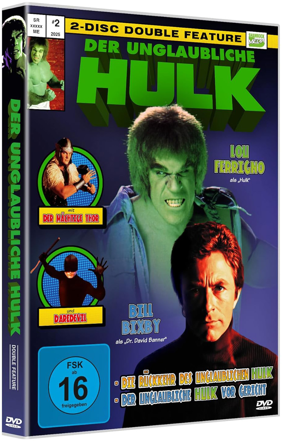 Der unglaubliche Hulk - Double Feature (2DVD)