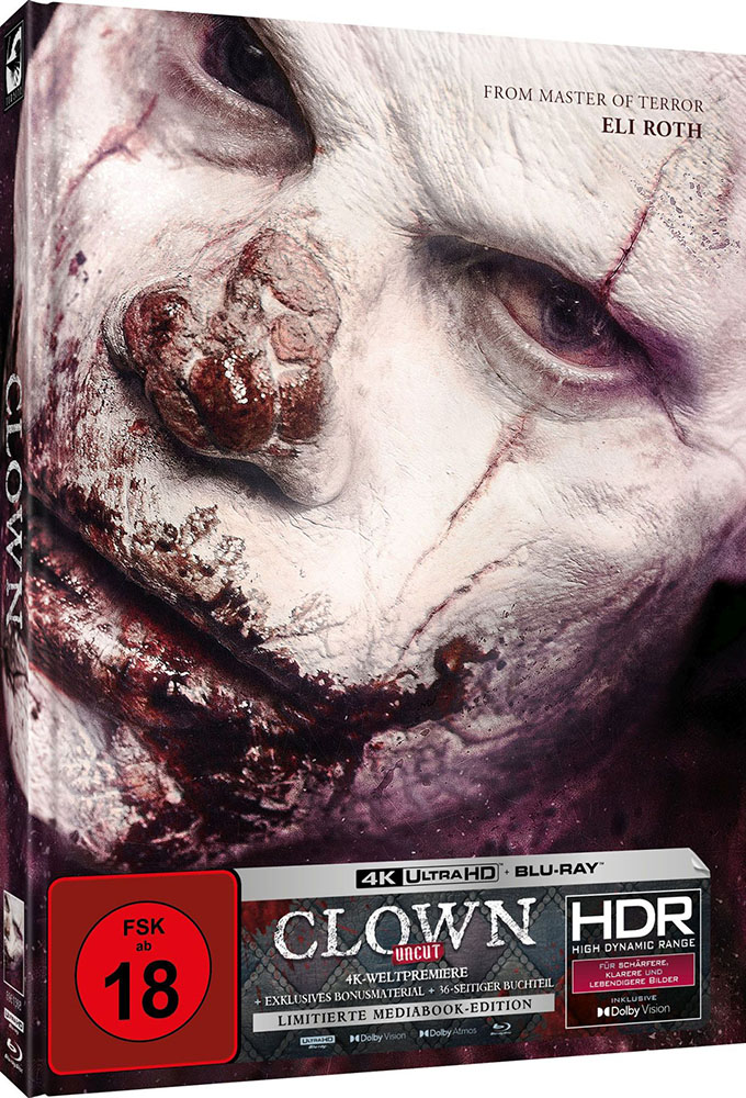 Clown (4K UHD+Blu-Ray) - Cover D - Mediabook - Limited 500 Edition