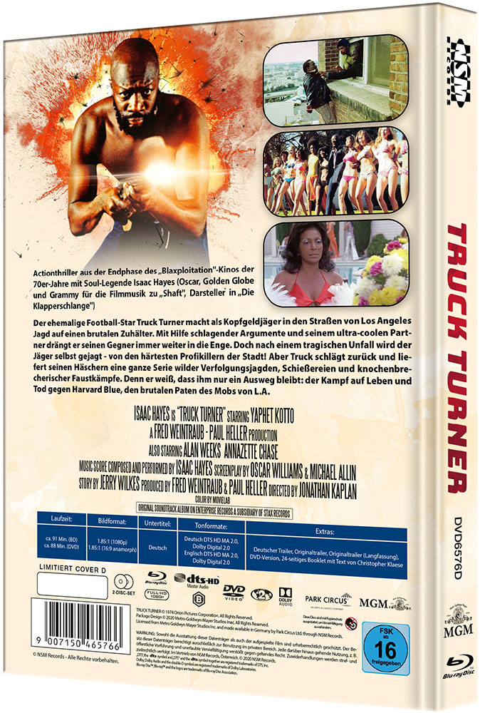 Truck Turner (Chicago Poker) (Blu-Ray+DVD) - Cover D - Mediabook - Limited 99 Edition Truck Turner (Chicago Poker) (Blu-Ray+DVD) - Cover D - Mediabook - Limited 99 Edition