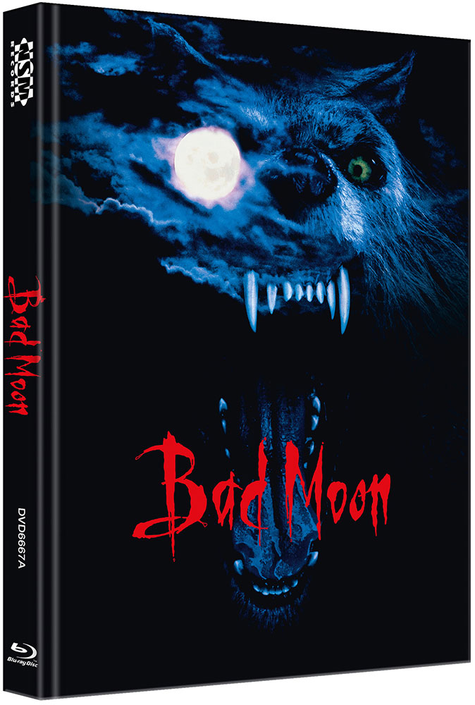 Bad Moon (Blu-Ray+DVD) - Cover A - Mediabook - Limited 888 Edition - Kinofassung & Directors Cut Bad Moon (Blu-Ray+DVD) - Cover A - Mediabook - Limited 888 Edition - Kinofassung & Directors Cut
