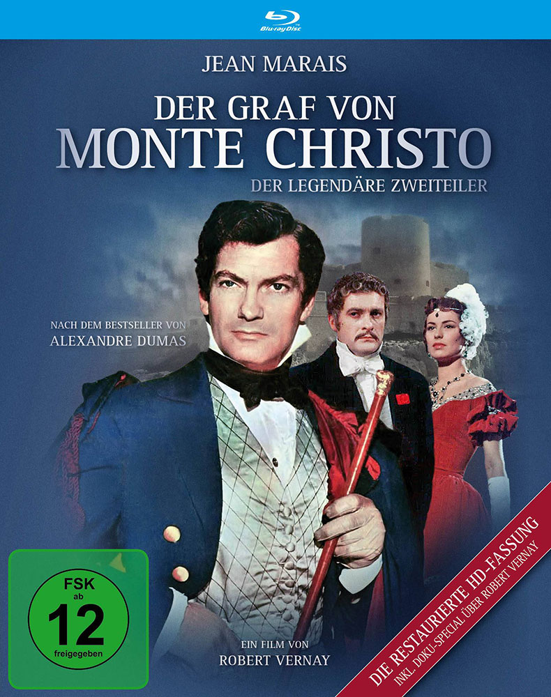 Der Graf von Monte Christo - Teil 1&2 (Blu-Ray) - Remastered