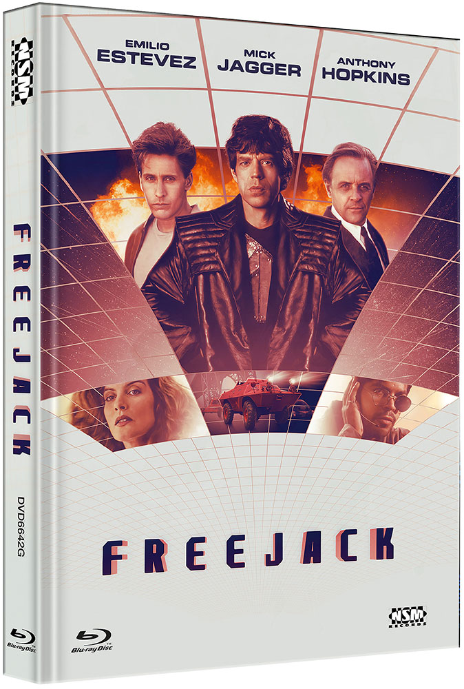 Freejack - Cover G - Mediabook (Blu-Ray+DVD) - Limited 222 Edition Freejack - Cover G - Mediabook (Blu-Ray+DVD) - Limited 222 Edition