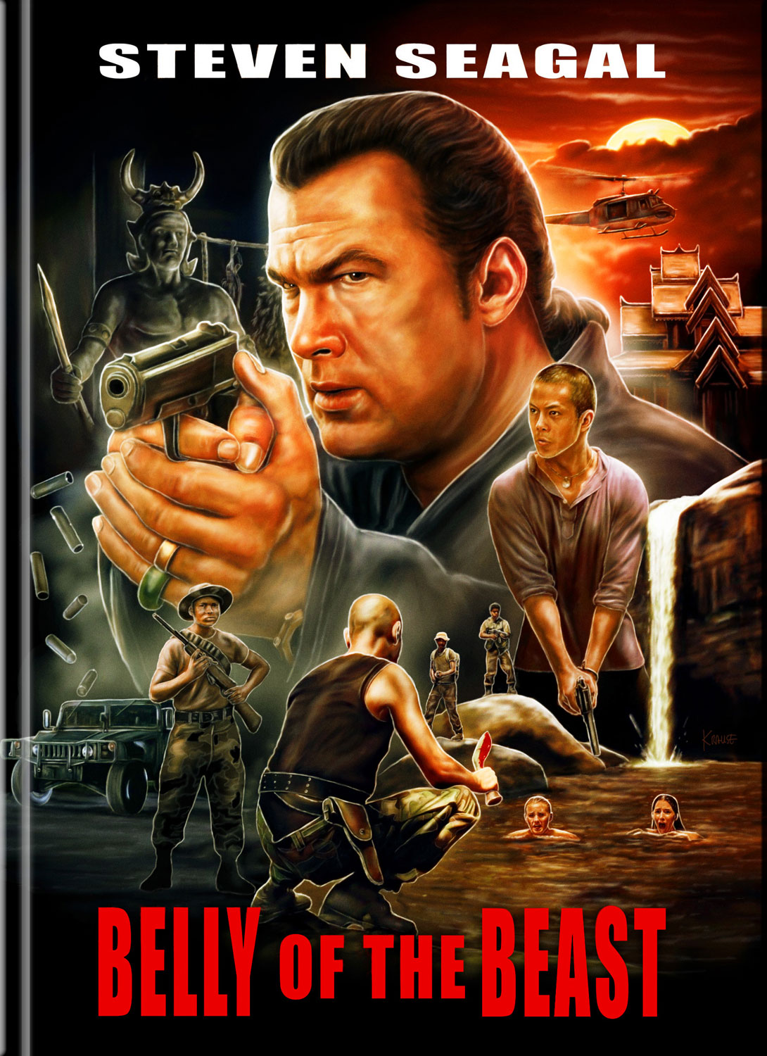 Belly Of The Beast - Cover D - Mediabook (Blu-ray+DVD) - Limited 222 Edition