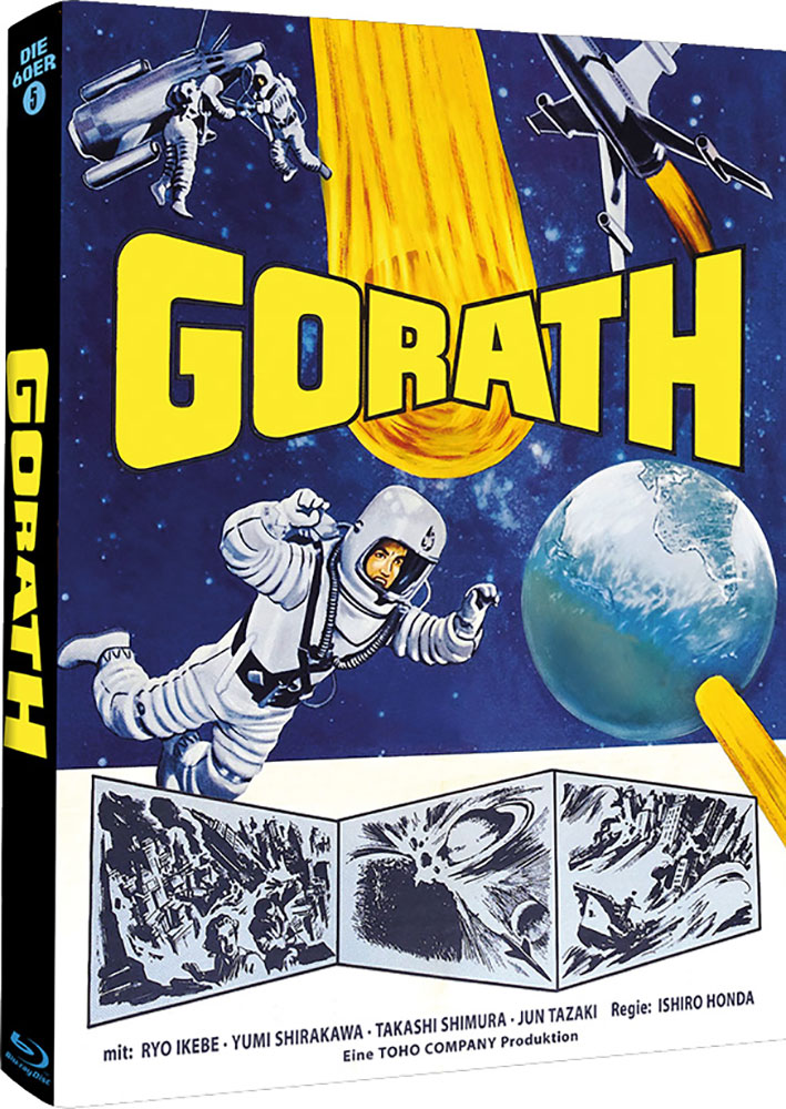 Ufos zerstören die Erde (Gorath) (Blu-Ray) - Cover B - Mediabook - Limited Edition