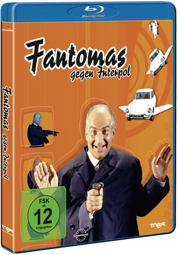 Louis De Funes - Fantomas gegen Interpol (Blu-Ray)