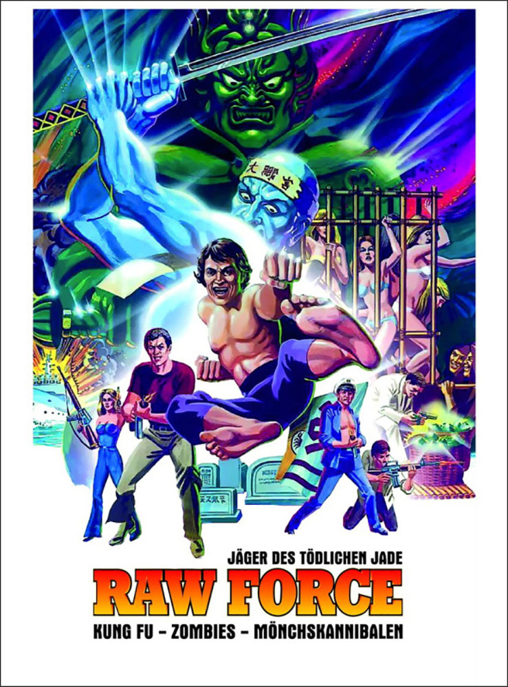 Raw Force - Jäger des tödlichen Jade - Cover A - Mediabook (Blu-Ray+DVD) - Limited 265 Edition