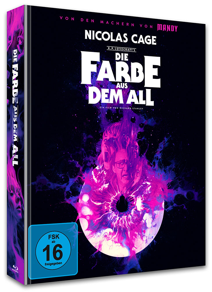 Die Farbe aus dem All (4K UHD+2Blu-Ray) (3Discs) - Cover A - Mediabook
