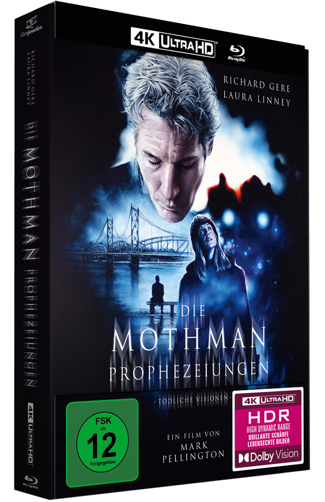 Die Mothman-Prophezeiungen - Tödliche Visionen (4K UHD+Blu-Ray) - Mediabook - Limited Edition