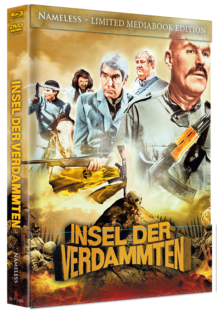 Insel der Verdammten (Blu-Ray+DVD+CD) - Cover A - Mediabook - Limited 333 Edition