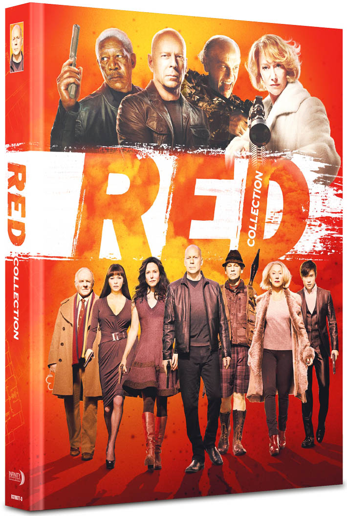 RED Collection (4K UHD+Blu-Ray) (4Discs) - Cover A - Mediabook - Limited 111 Edition