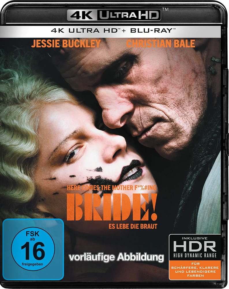 The Bride! - Es lebe die Braut (4K UHD+Blu-Ray)