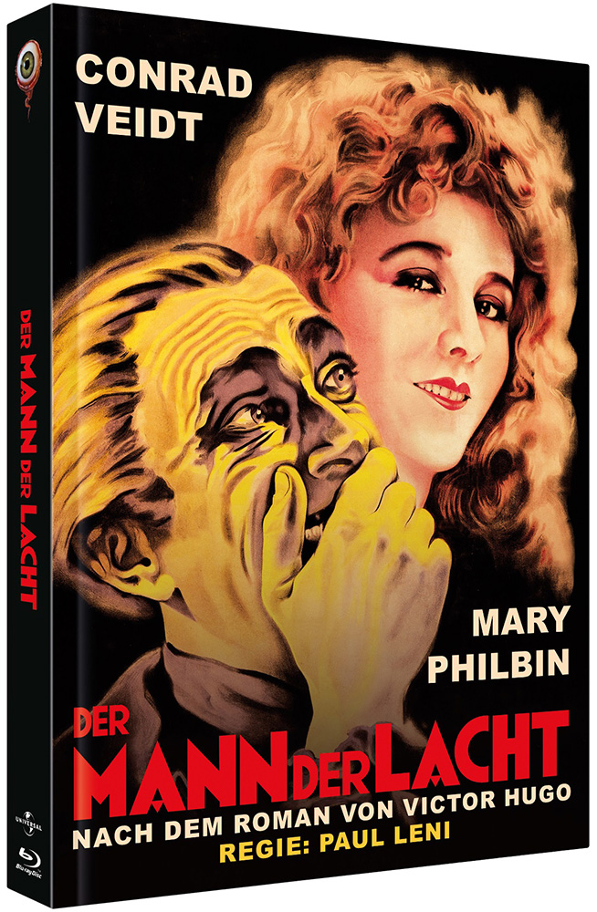 Der Mann, der lacht (2Blu-Ray+2DVD) - Cover A - Mediabook - Limited Edition Der Mann, der lacht (2Blu-Ray+2DVD) - Cover A - Mediabook - Limited Edition