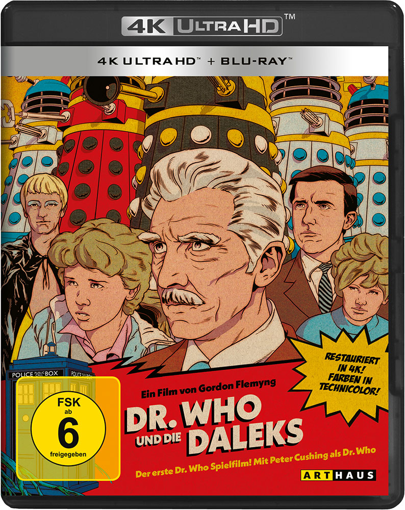 Dr. Who und die Daleks (4K UHD+Blu-Ray)