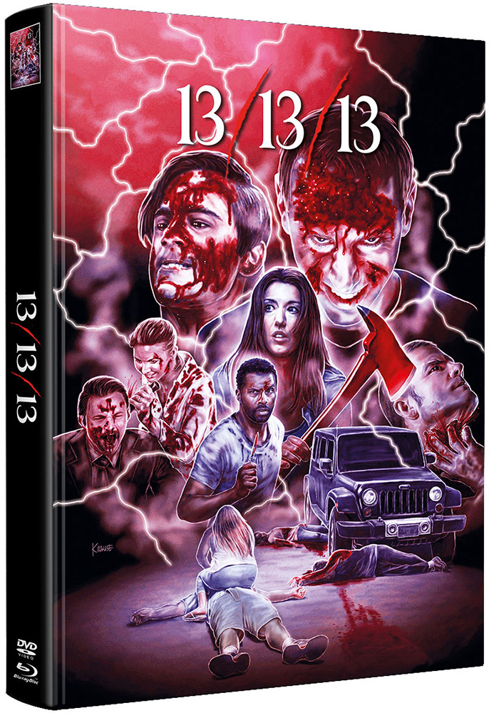 13/13/13 (Blu-Ray) (2Discs) - Mediabook (Wattiert) - Limited 100 Edition 13/13/13 (Blu-Ray) (2Discs) - Mediabook (Wattiert) - Limited 100 Edition