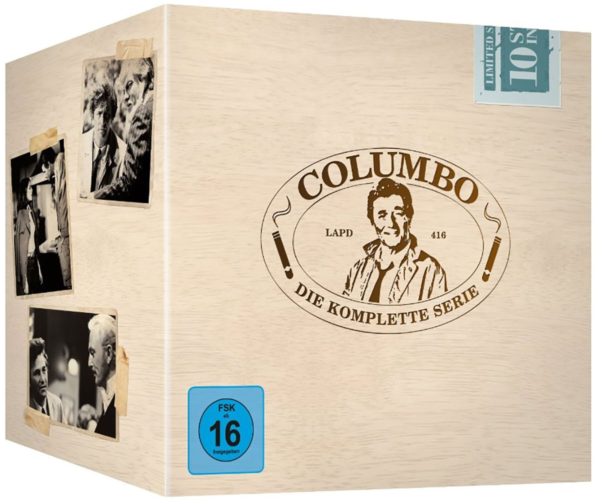 Columbo - Staffel 1-10 - Gesamtbox (35DVD) Columbo - Staffel 1-10 - Gesamtbox (35DVD)