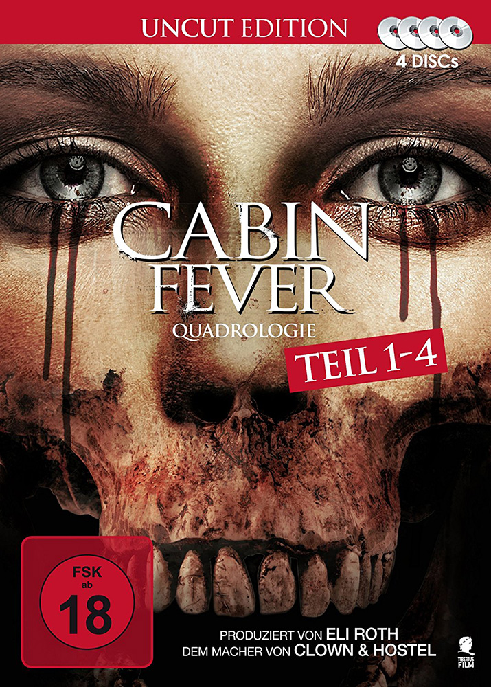 Cabin Fever 1-4 (4DVD) - Uncut