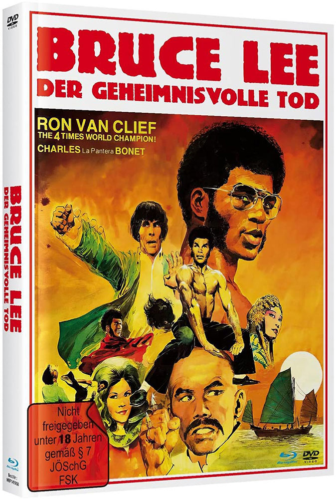 Bruce Lee - Der geheimnisvolle Tod (Blu-Ray+DVD) - Cover A - Mediabook - Limited 500 Edition - 2K Remastered Bruce Lee - Der geheimnisvolle Tod (Blu-Ray+DVD) - Cover A - Mediabook - Limited 500 Edition - 2K Remastered