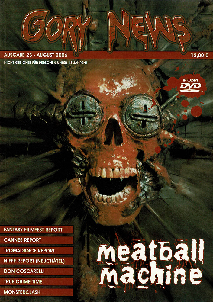 Gory News # 23 - Magazin + DVD Gory News # 23 - Magazin + DVD