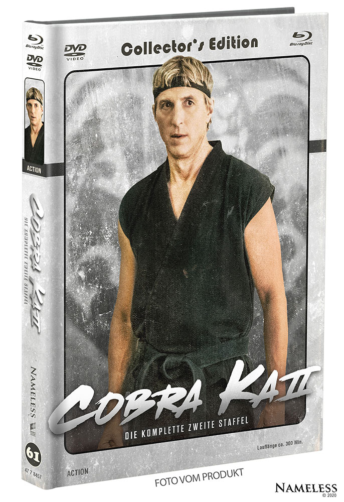 Cobra Kai - Season 2 (2Blu-Ray+2DVD) - Cover B - Mediabook - Limited 500 Edition Cobra Kai - Season 2 (2Blu-Ray+2DVD) - Cover B - Mediabook - Limited 500 Edition