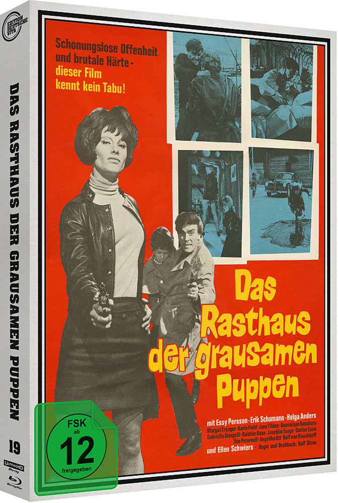 Das Rasthaus der grausamen Puppen (4K UHD+Blu-Ray) - Cover A - Edition Deutsche Vita # 19 - Digipak - Limited 1000 Edition