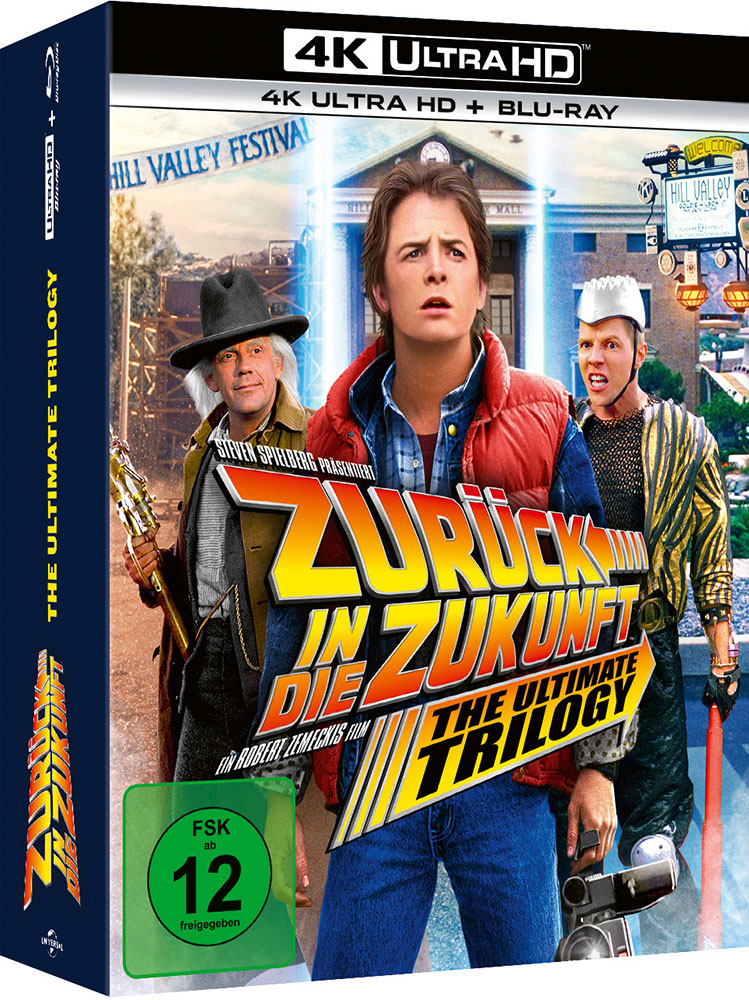 Zurück in die Zukunft - Trilogie (4K UHD+Blu-Ray) (7Discs)