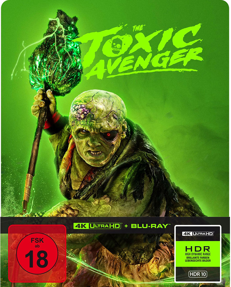 The Toxic Avenger (2023) (4K UHD+Blu-Ray) - SteelBook - Limited Edition The Toxic Avenger (2023) (4K UHD+Blu-Ray) - SteelBook - Limited Edition