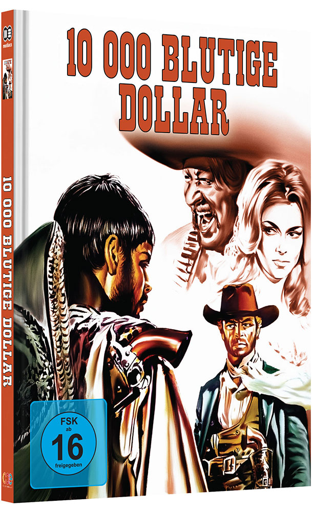 10.000 blutige Dollar - Cover C - Mediabook (Blu-Ray+DVD) - Limited Edition